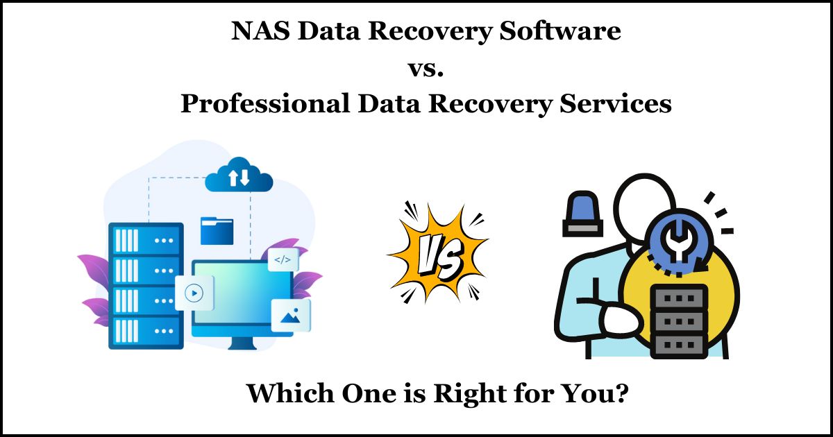 NAS Data Recovery Software vs. Professional Services