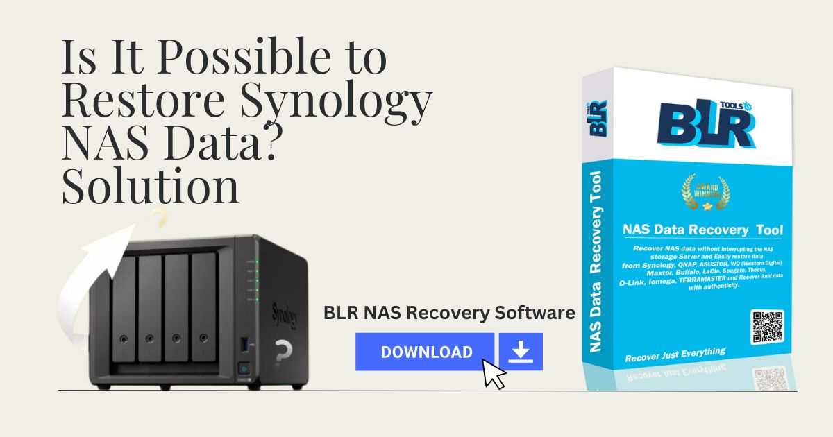 restore synology nas data